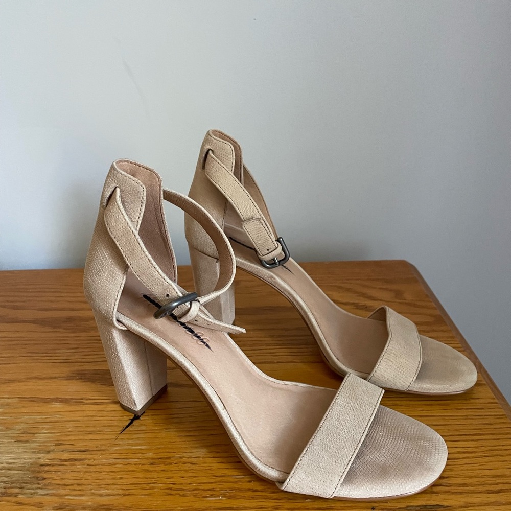 Madewell The Brooke Ankle Strap Sandal Size 6.5 - Picture 3 of 10